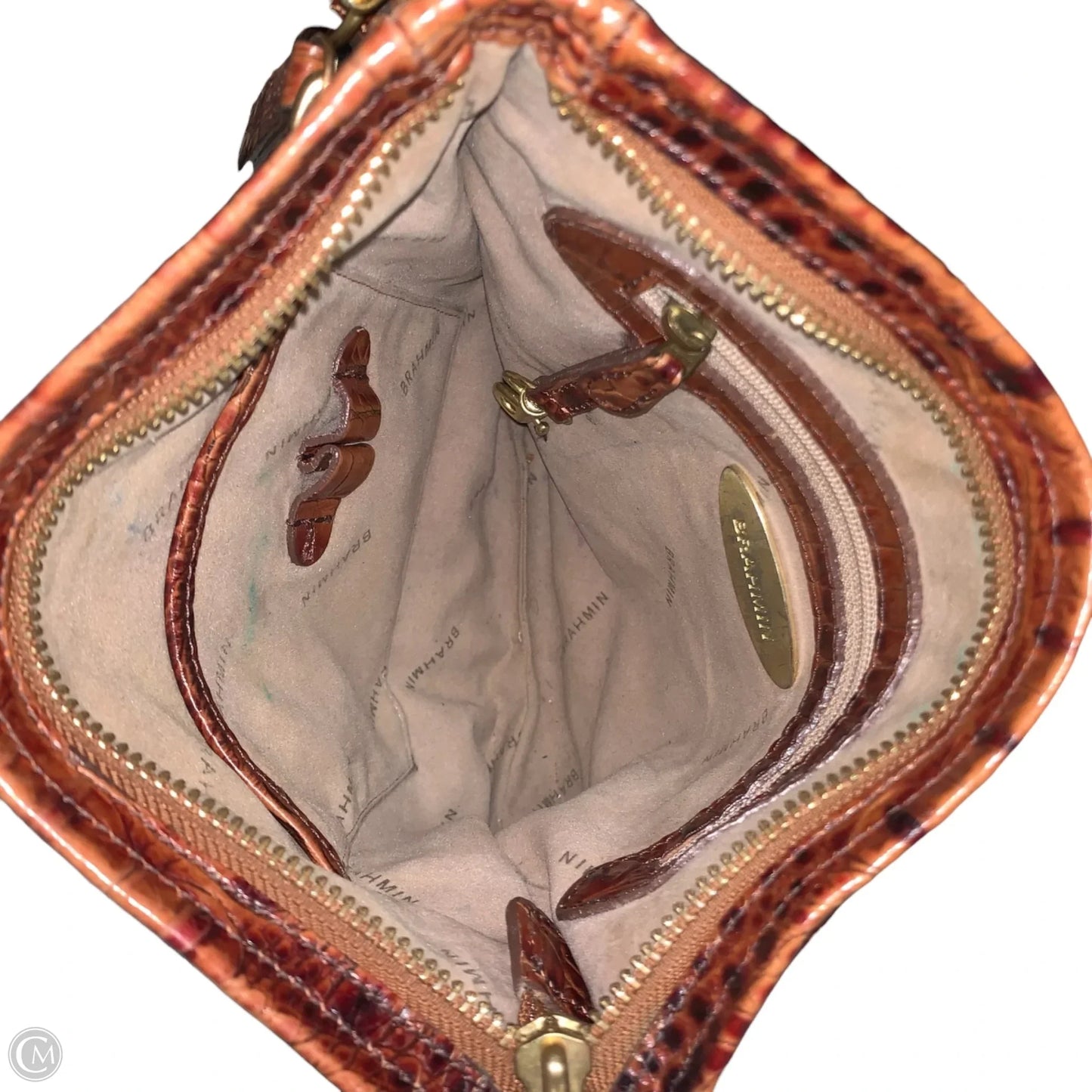 Crossbody Designer By Brahmin, Size: Medium