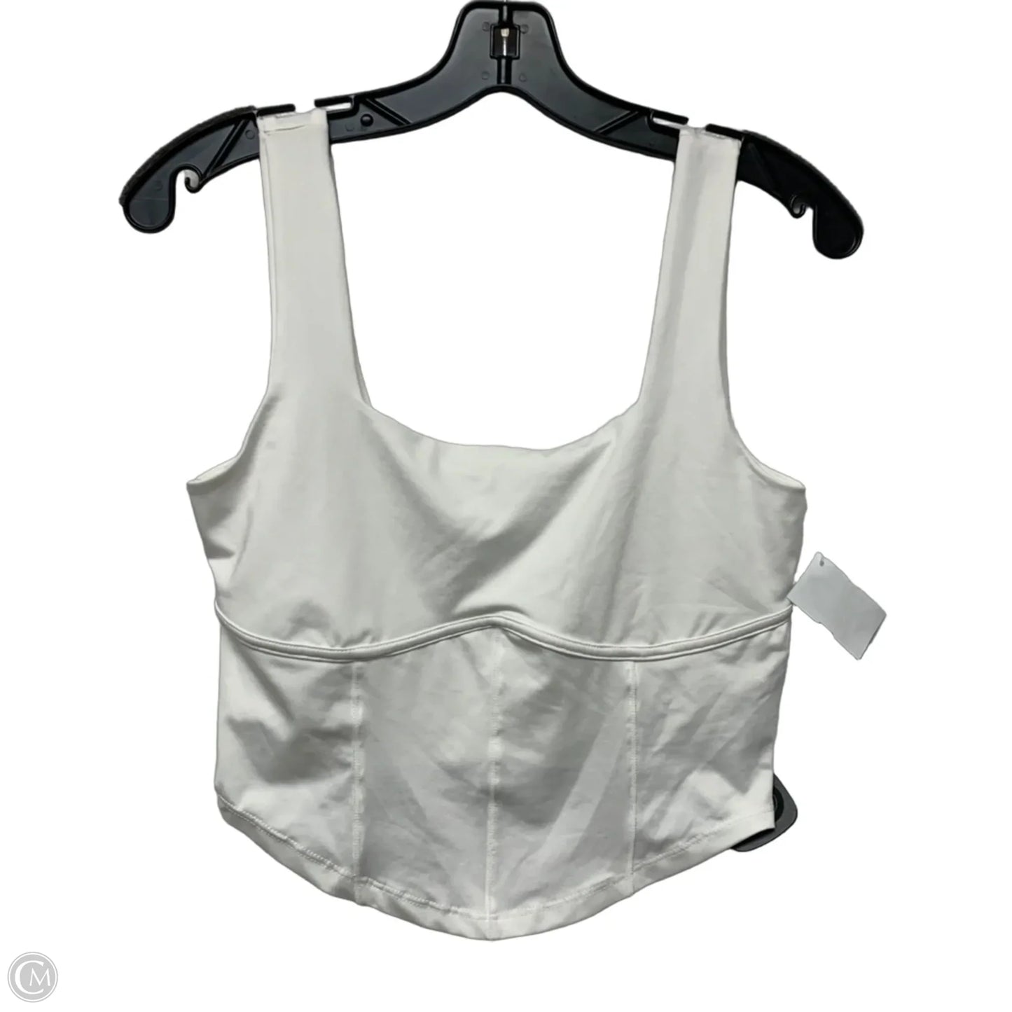 Top Sleeveless By Live In The Moment In White, Size: M