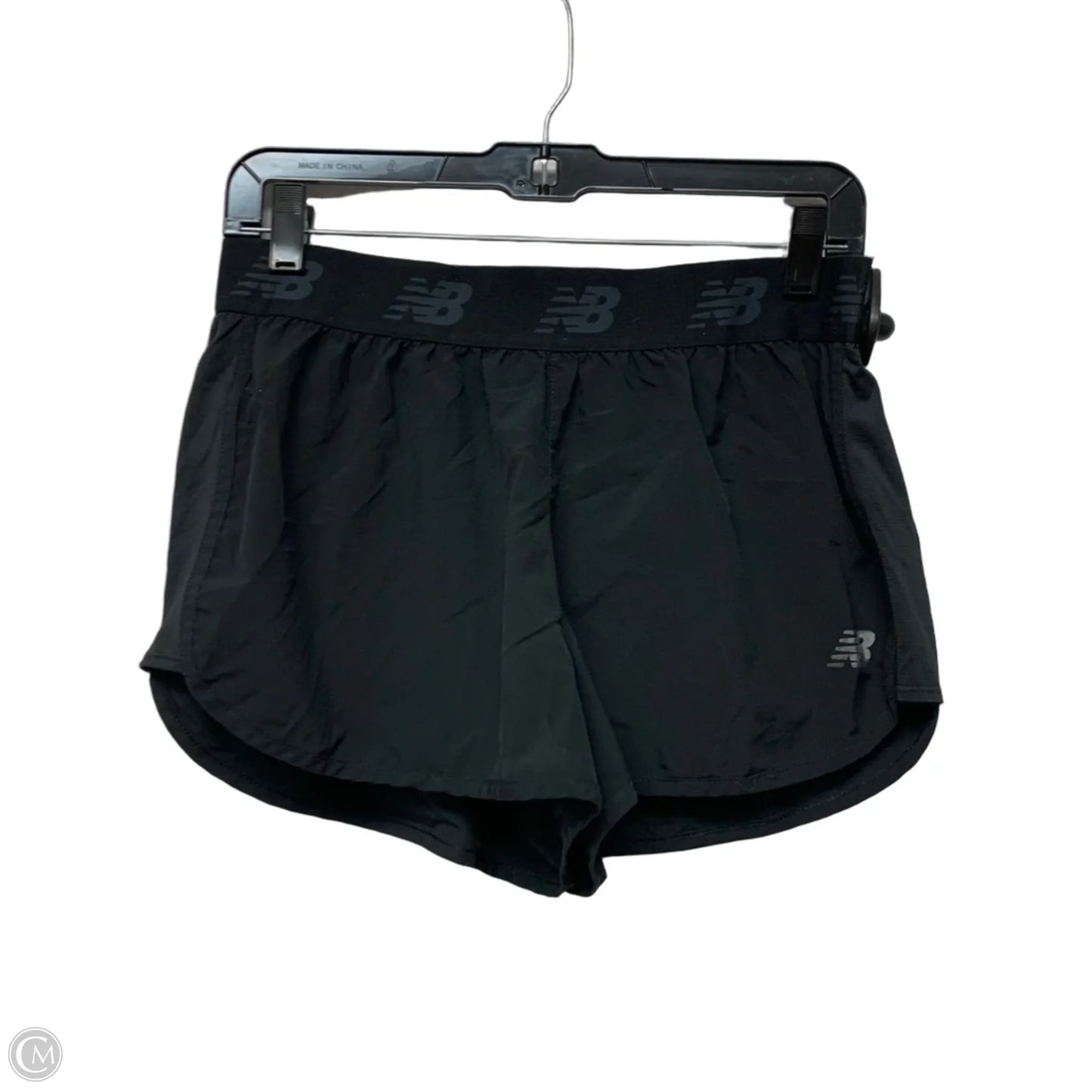 Athletic Shorts By New Balance In Black, Size: M