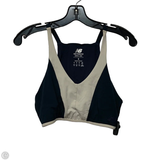 Athletic Bra By New Balance In Navy, Size: S