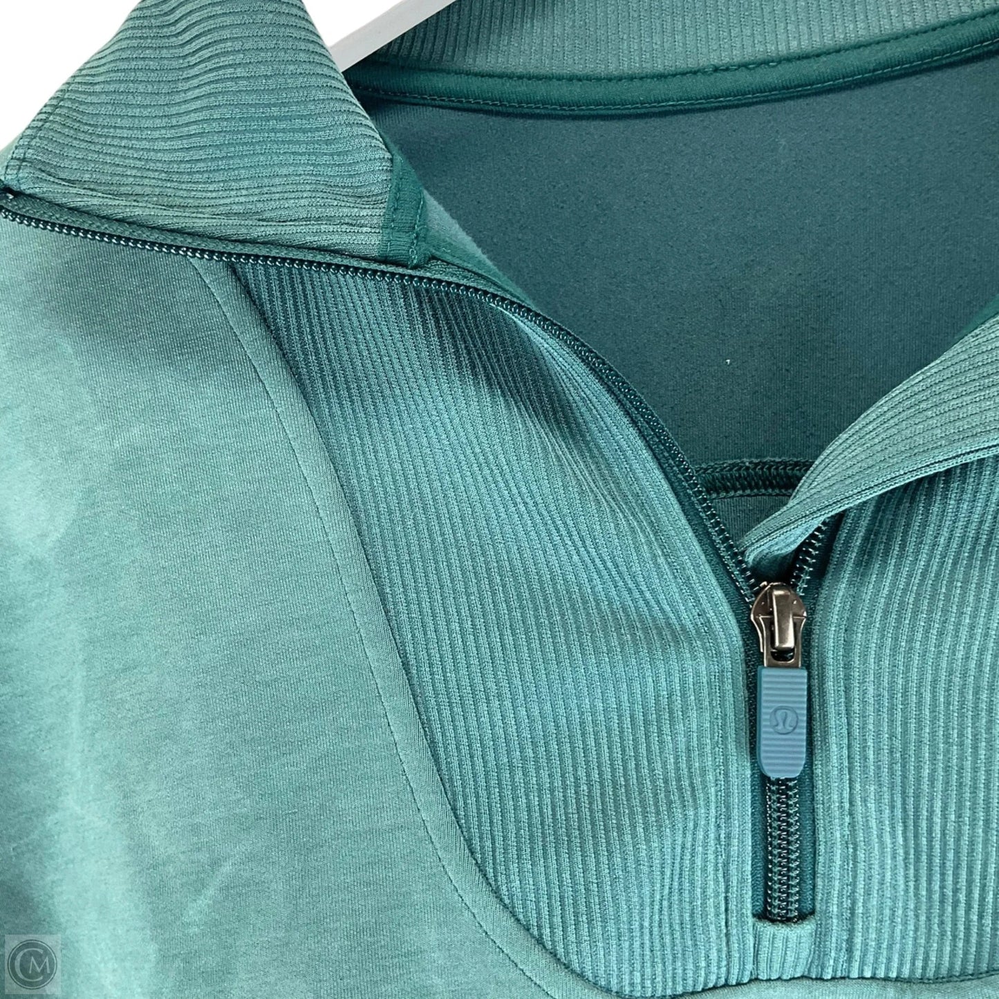 Athletic Jacket By Lululemon In Green, Size: 2