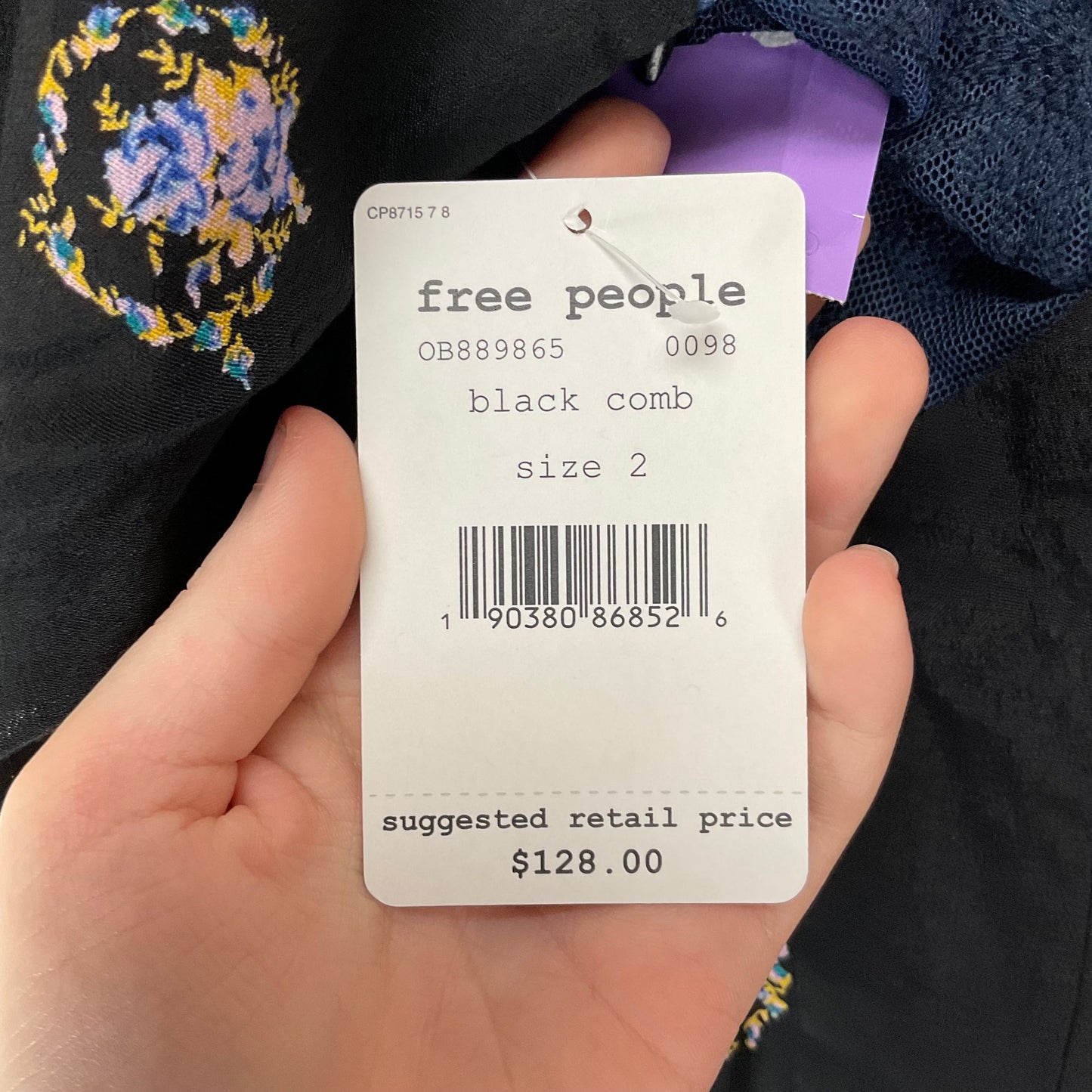 Black Dress Casual Short Free People, Size 2