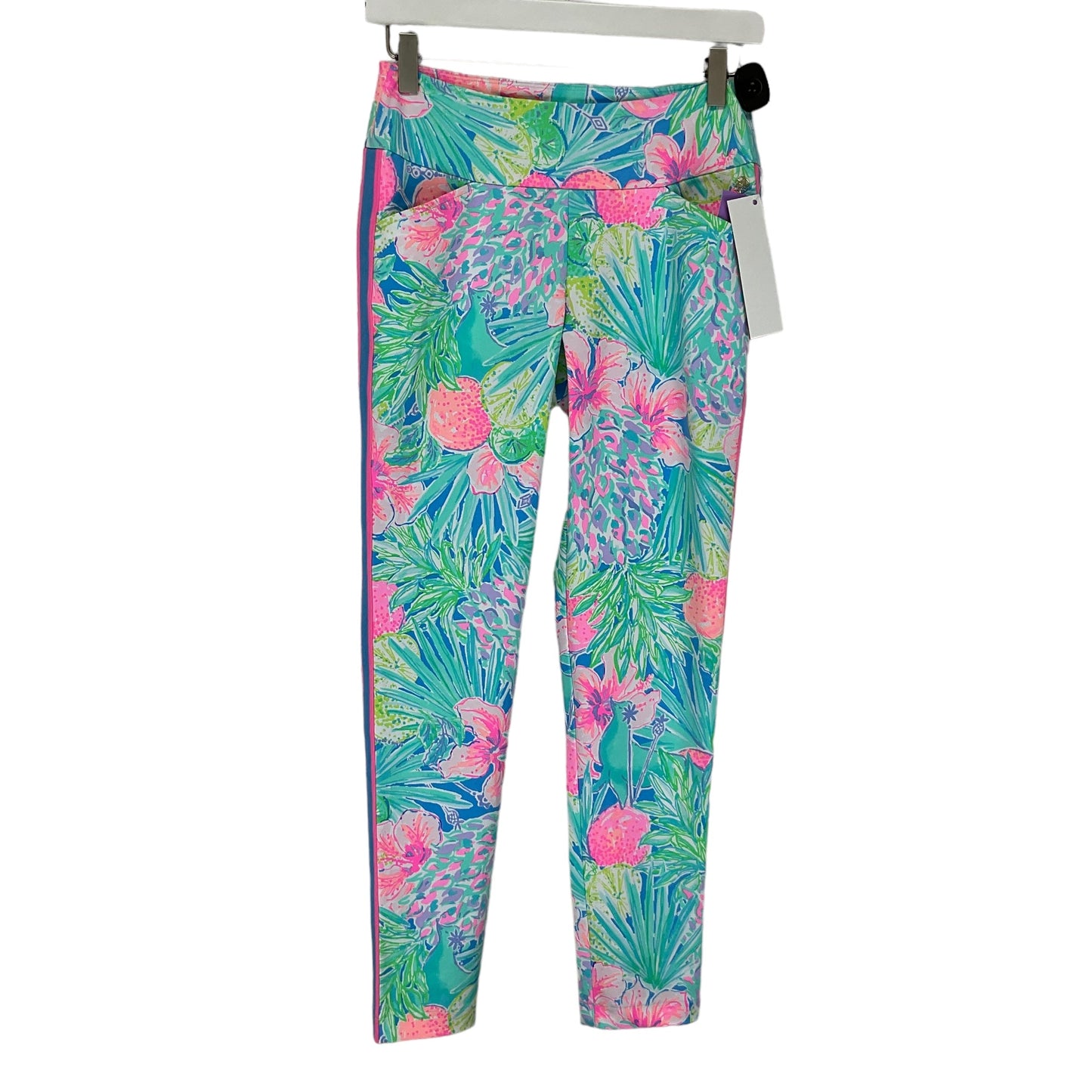 Multi-colored Pants Designer Lilly Pulitzer, Size 0