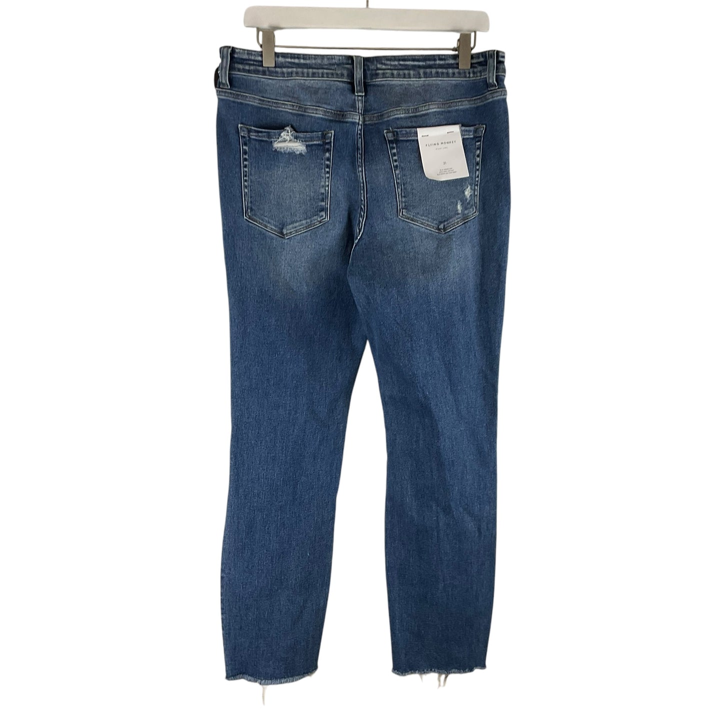 Jeans Skinny By Flying Monkey In Blue Denim, Size: 10