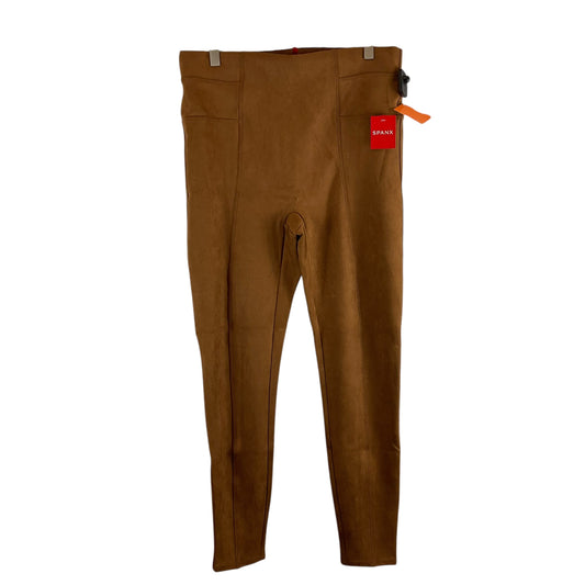 Pants Leggings By Spanx In Brown, Size: Xl