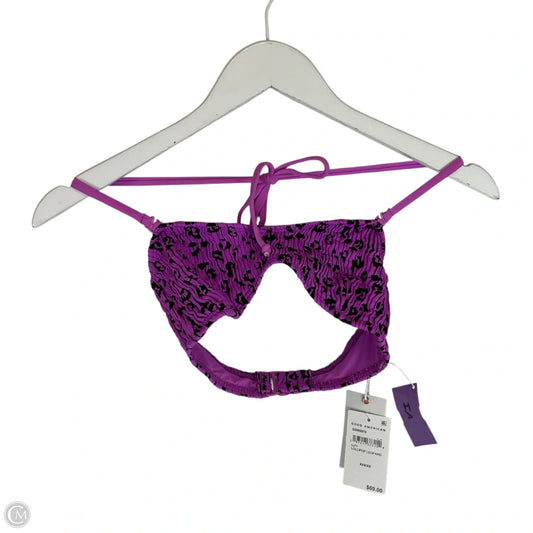 Swimsuit 2pc By Good American In Black & Purple, Size: Xxs