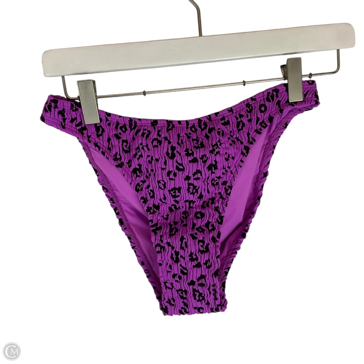 Swimsuit 2pc By Good American In Black & Purple, Size: Xxs