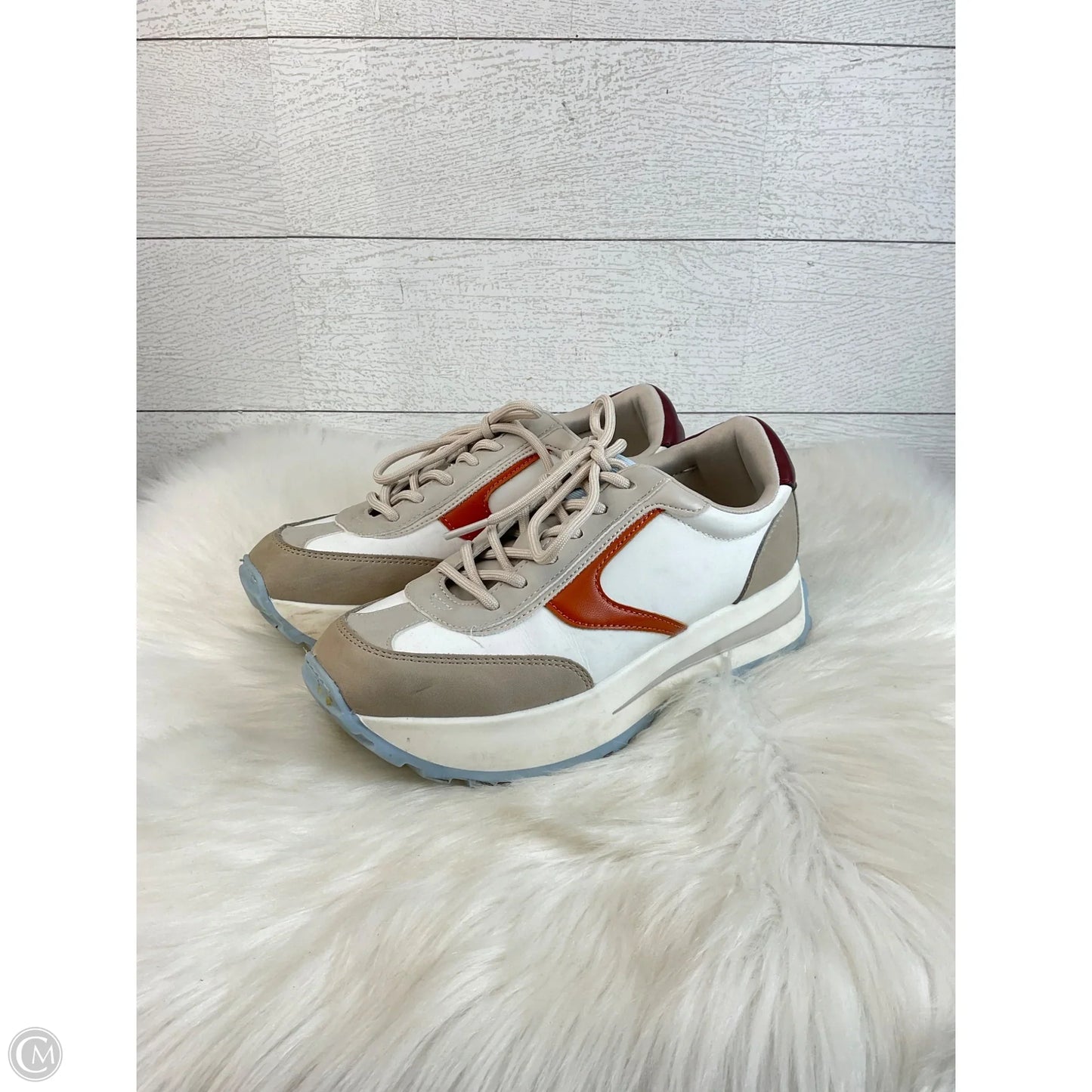 Shoes Athletic By Wild Fable In Tan, Size: 6.5