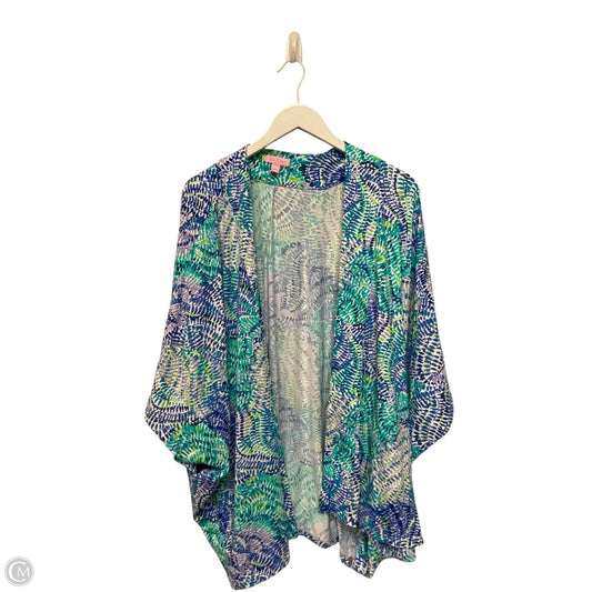 Cardigan Designer By Lilly Pulitzer In Blue, Size: S