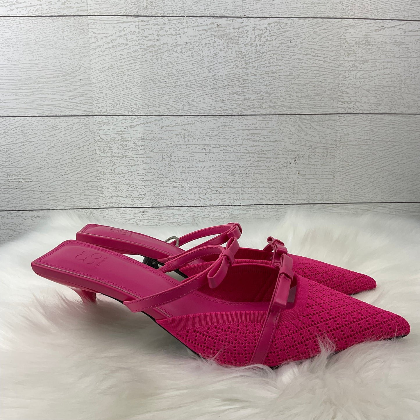 Shoes Heels Kitten By Clothes Mentor In Pink, Size: 9