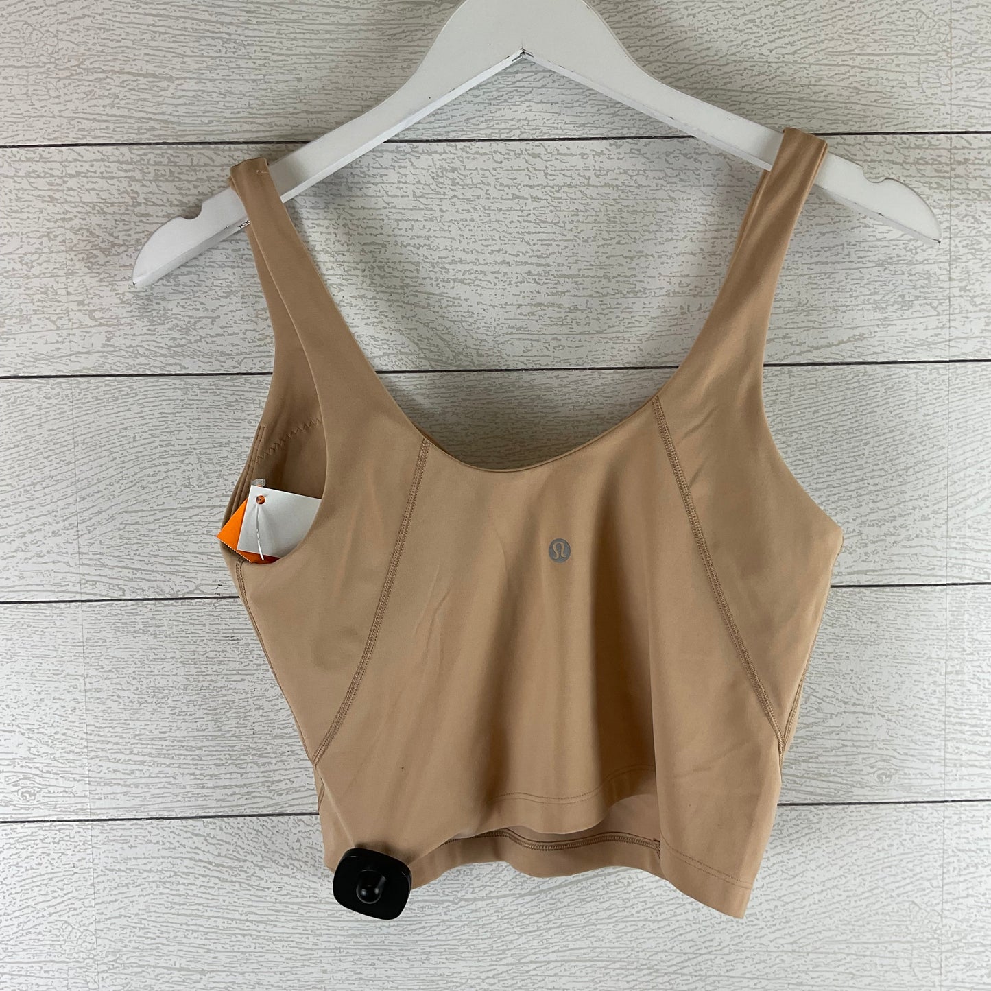 Athletic Tank Top By Lululemon In Tan, Size: 10