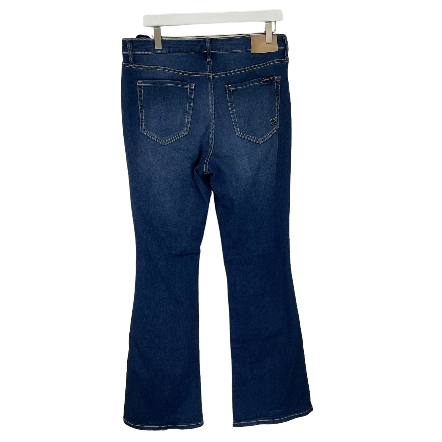 Blue Denim Jeans Boot Cut Seven 7, Size 10
