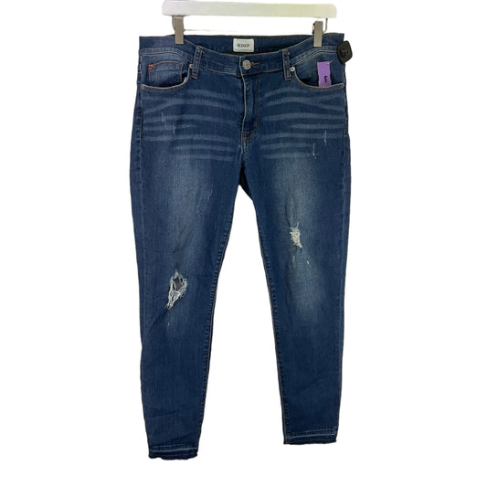 Blue Denim Jeans Designer Hudson, Size 8