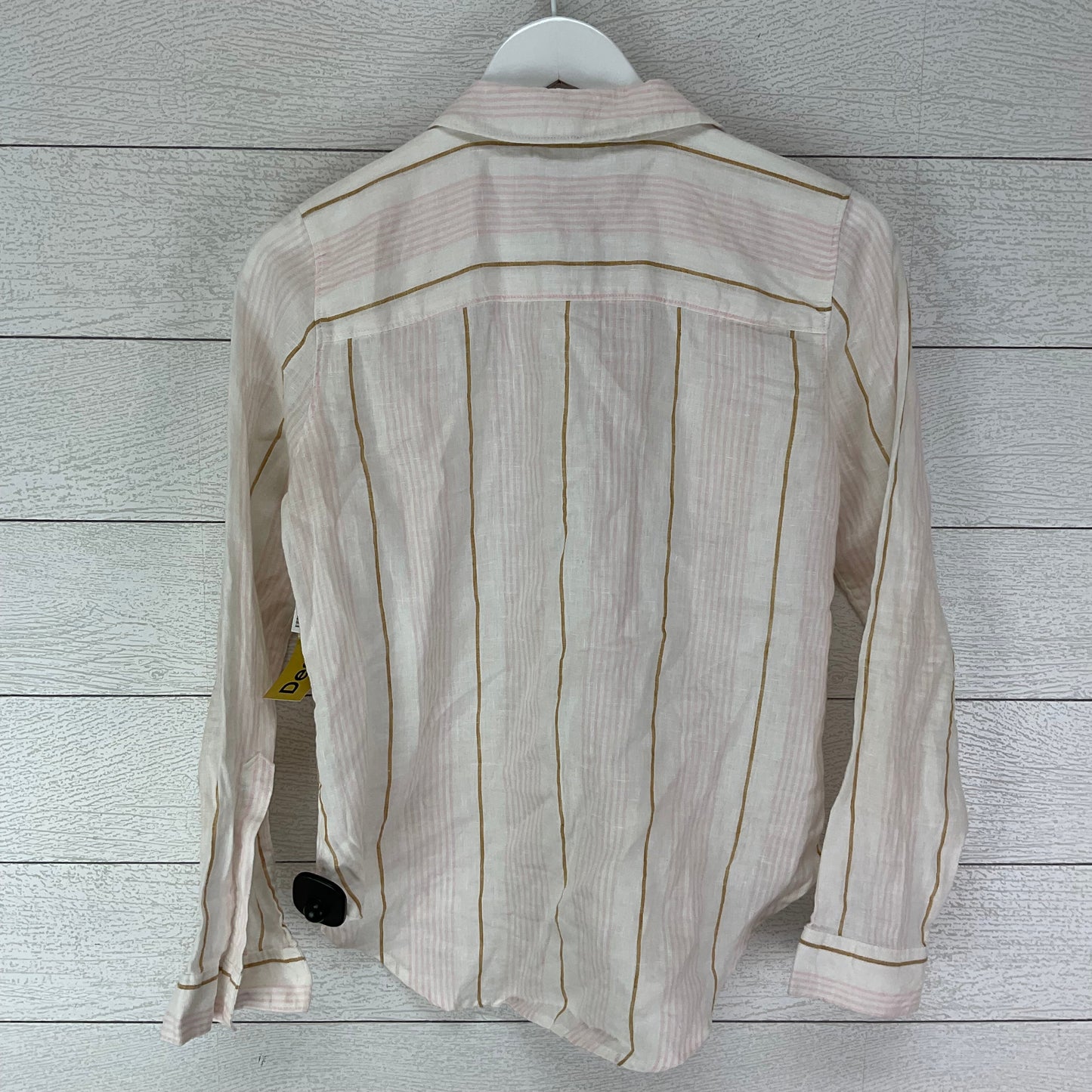 Striped Pattern Top Long Sleeve Designer Spartina, Size Xs