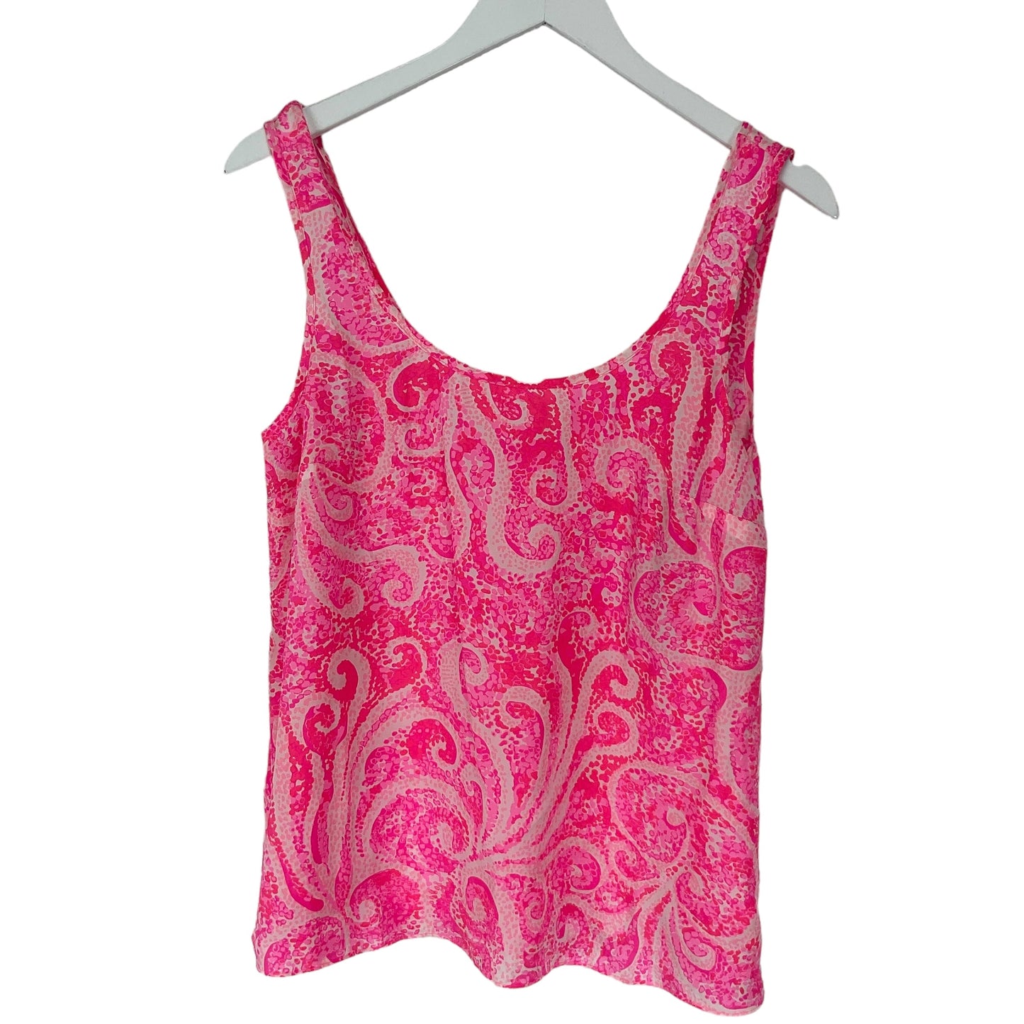 Pink Top Sleeveless Designer Lilly Pulitzer, Size S