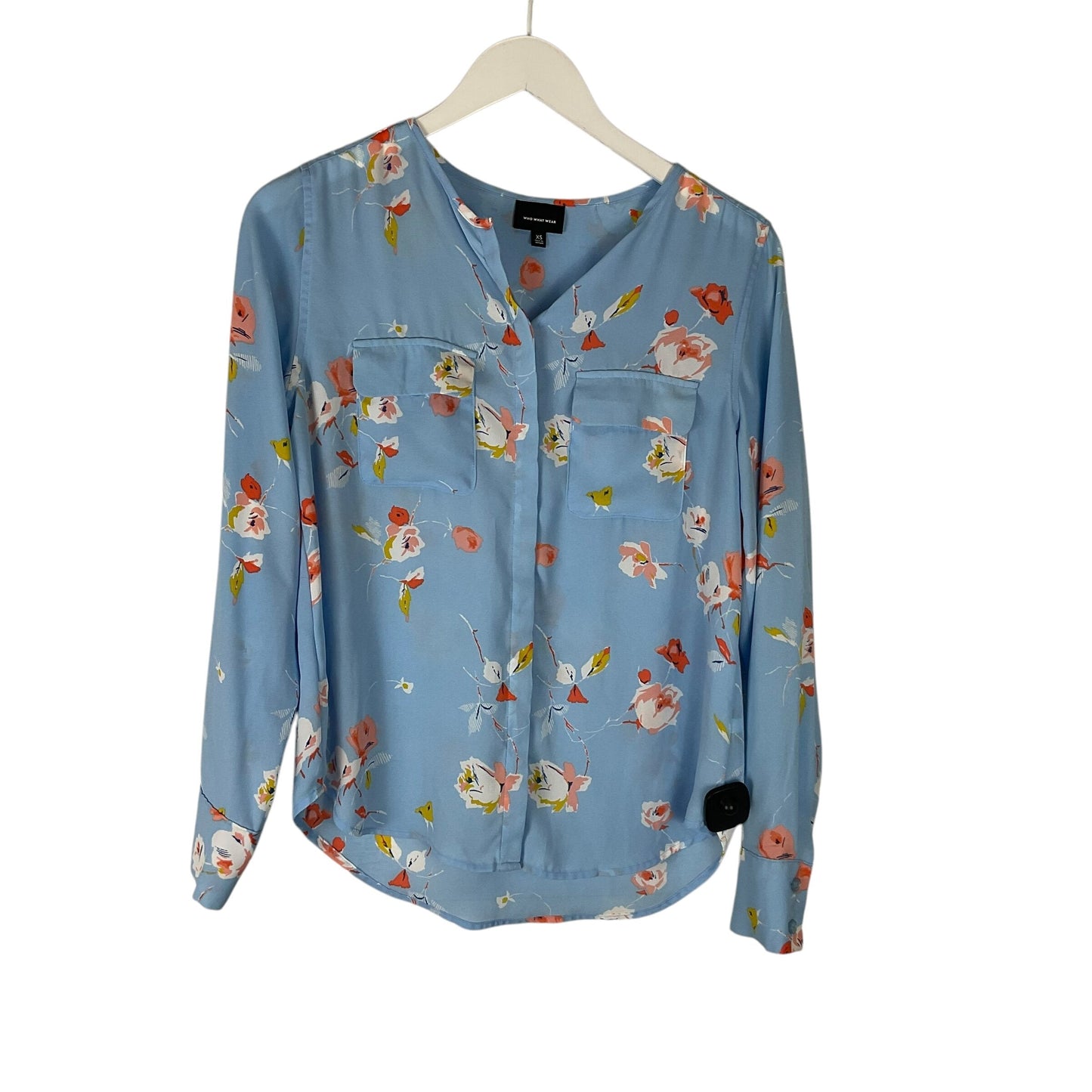 Top Long Sleeve By Who What Wear  Size: Xs