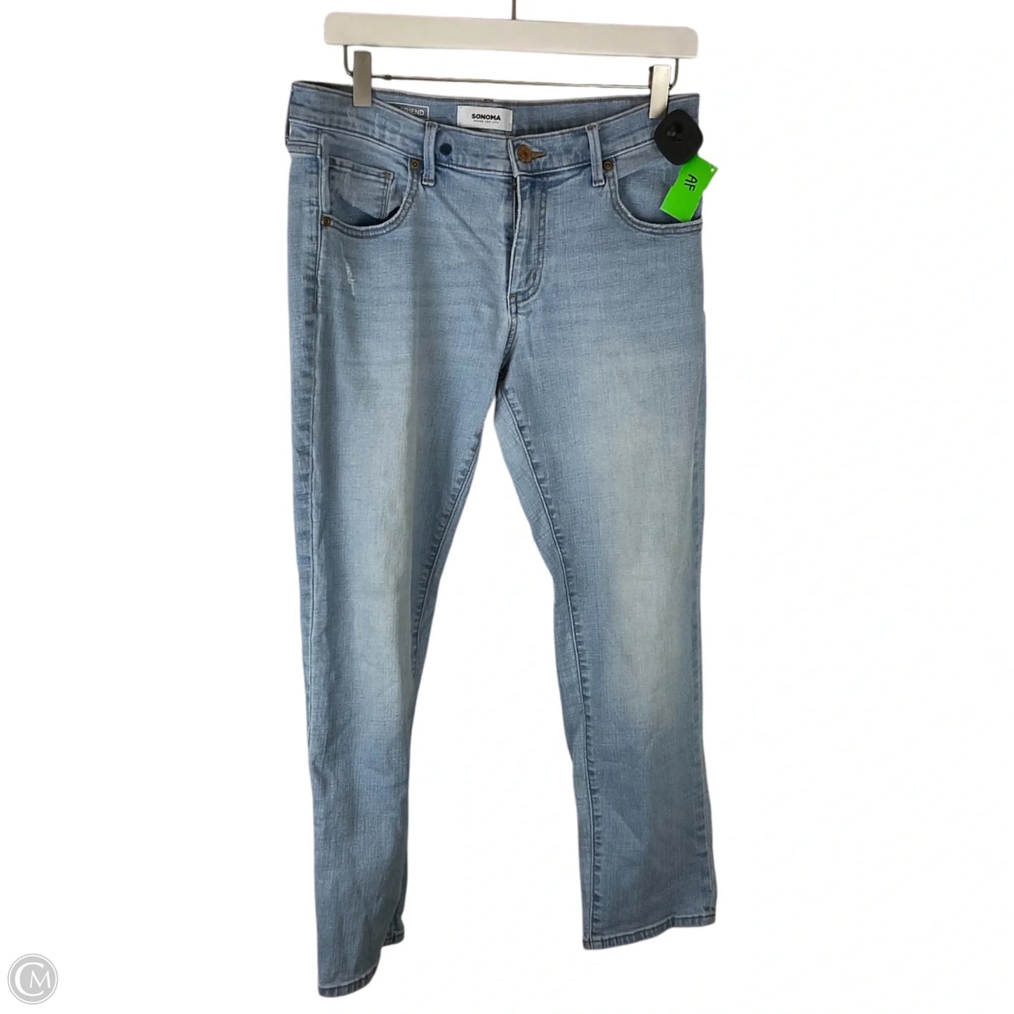 Jeans Straight By Sonoma In Blue Denim, Size: 6