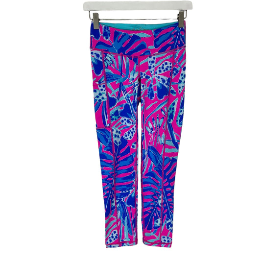 Pink Athletic Leggings Lilly Pulitzer, Size Xs