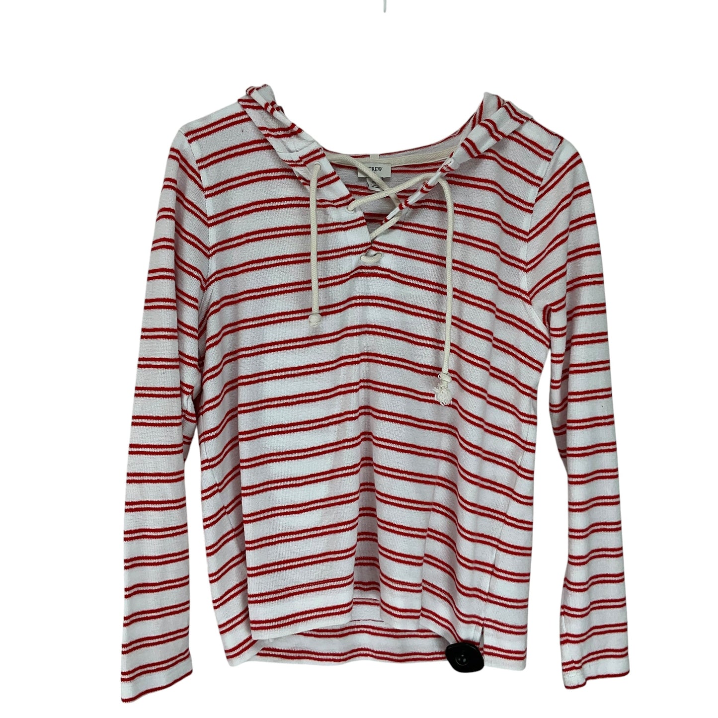 Top Long Sleeve By J. Crew In Striped Pattern, Size: M