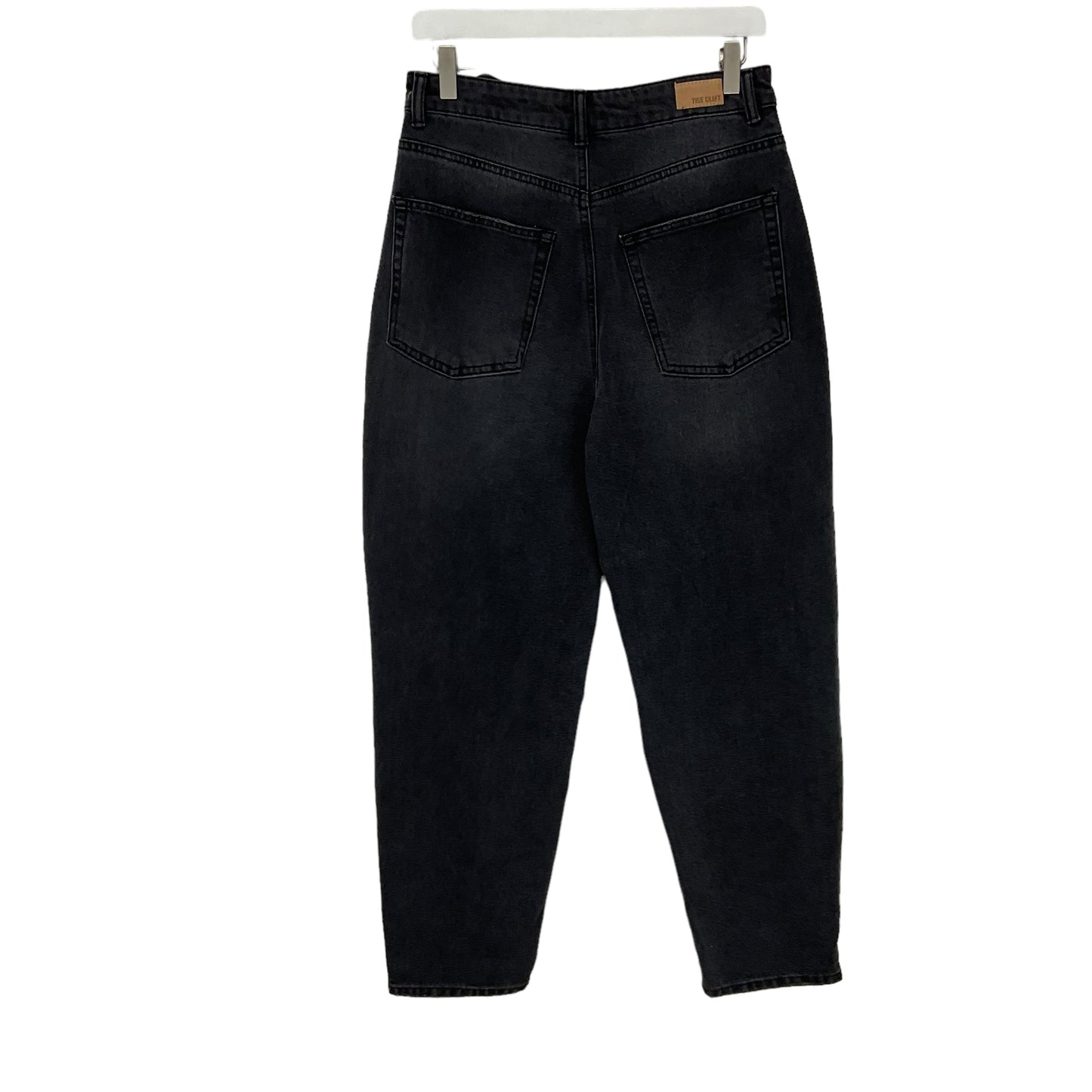 Black Denim Jeans Boot Cut True Craft, Size 11