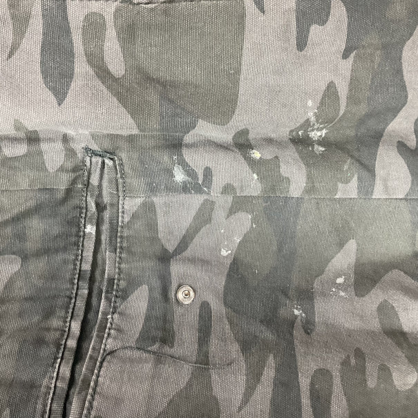 Jacket Denim By Boutique + In Camouflage Print, Size: 3x