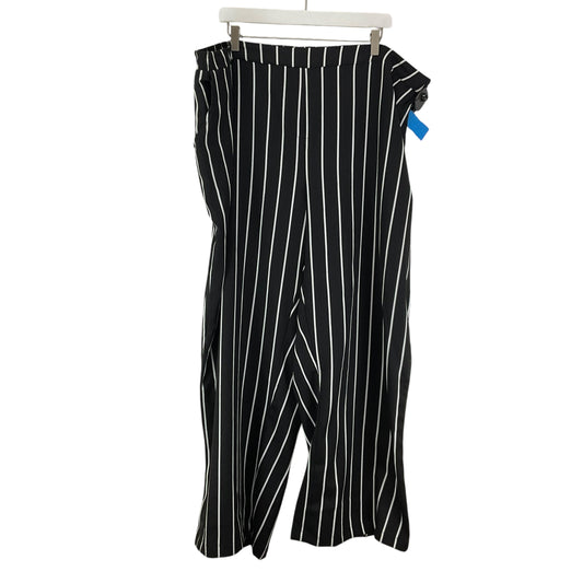 Pants Other By Clothes Mentor In Black & White, Size: 3x