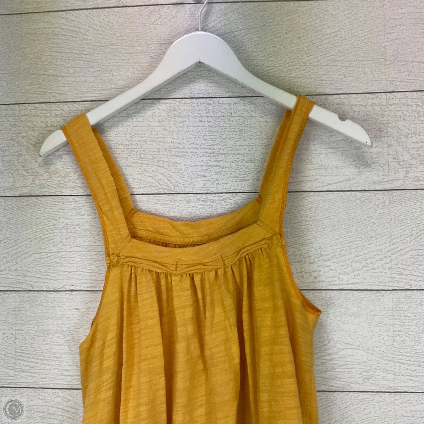 Top Sleeveless By We The Free In Yellow, Size: S