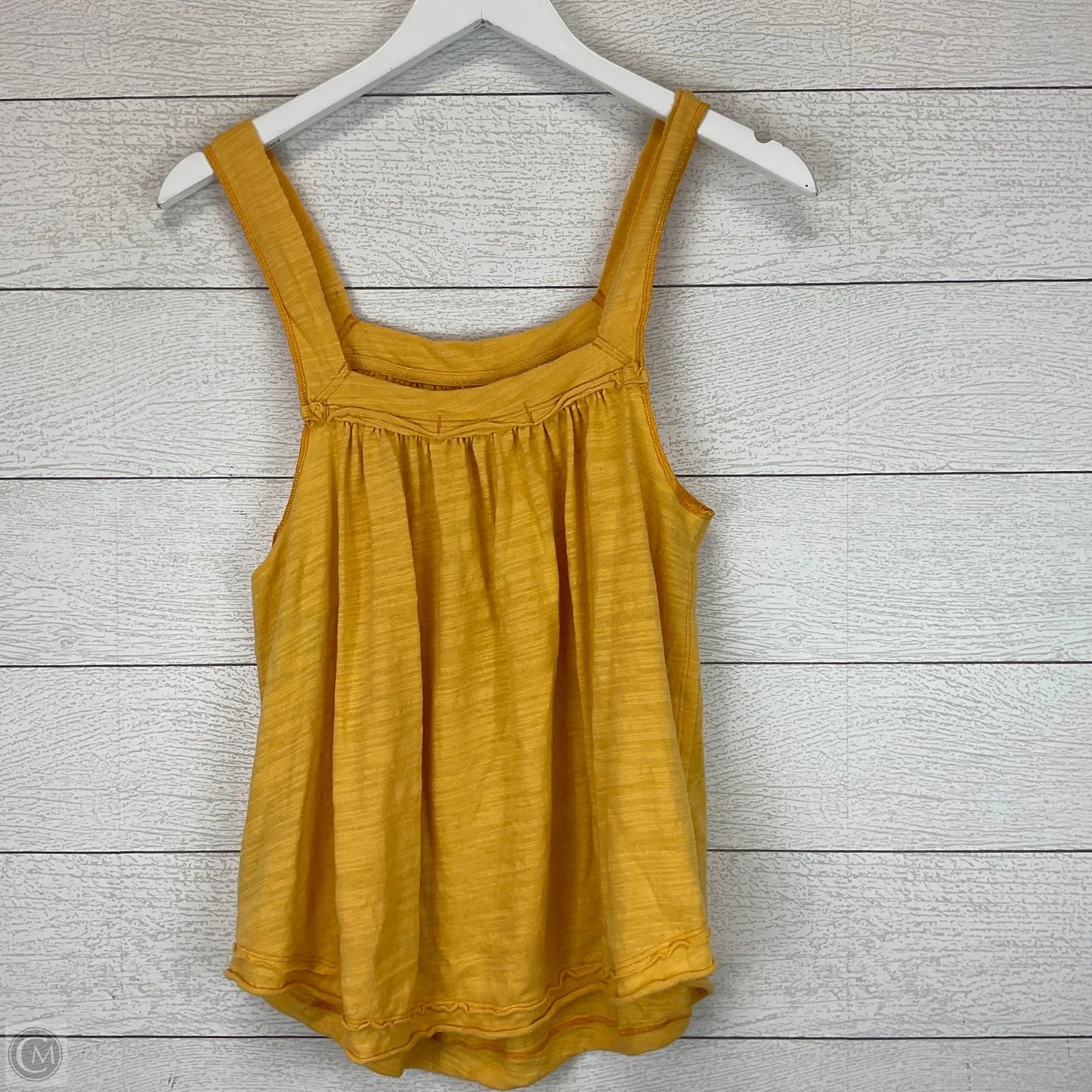Top Sleeveless By We The Free In Yellow, Size: S