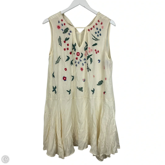 Dress Casual Short By Umgee In Cream, Size: M