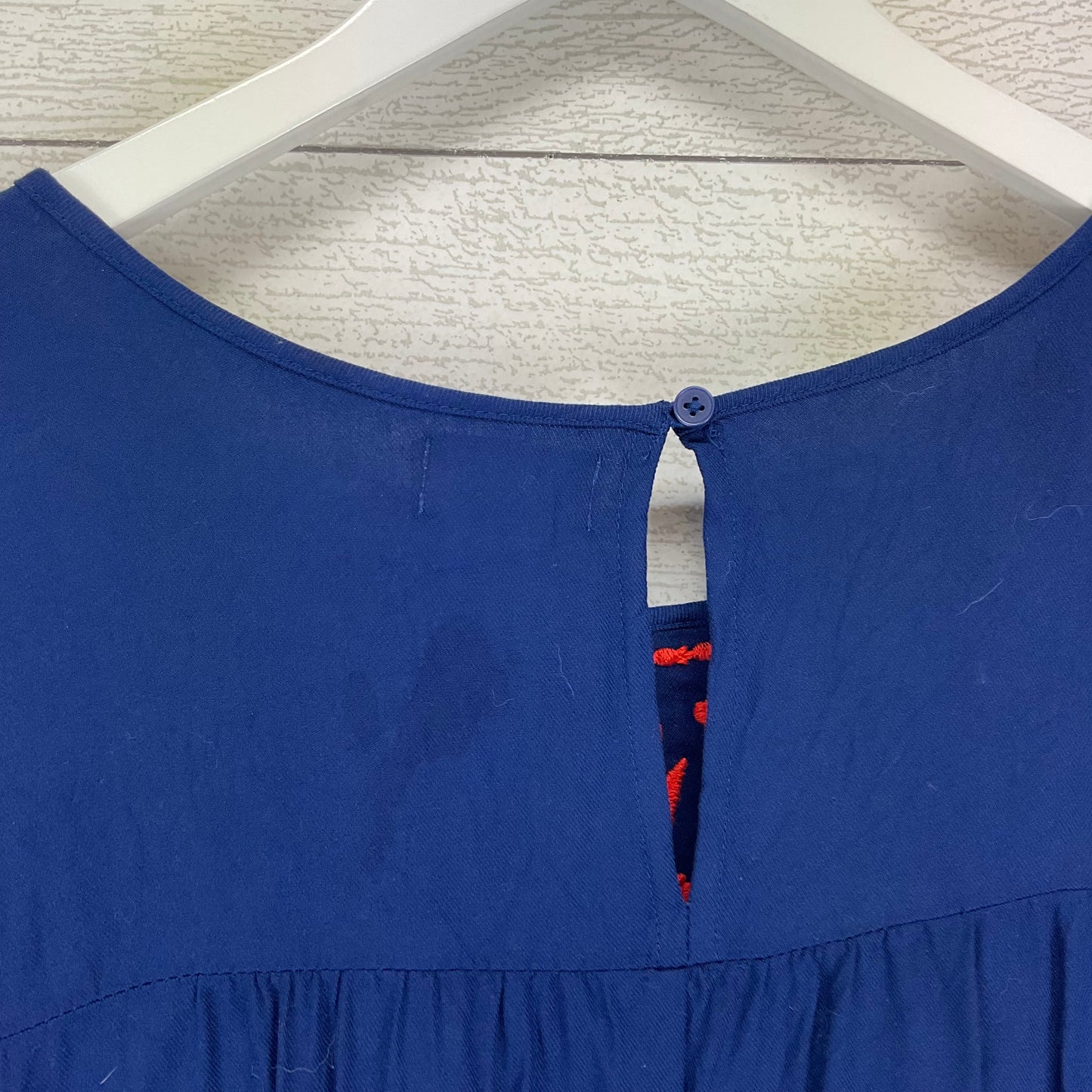 Blue Dress Casual Short Old Navy, Size Xl