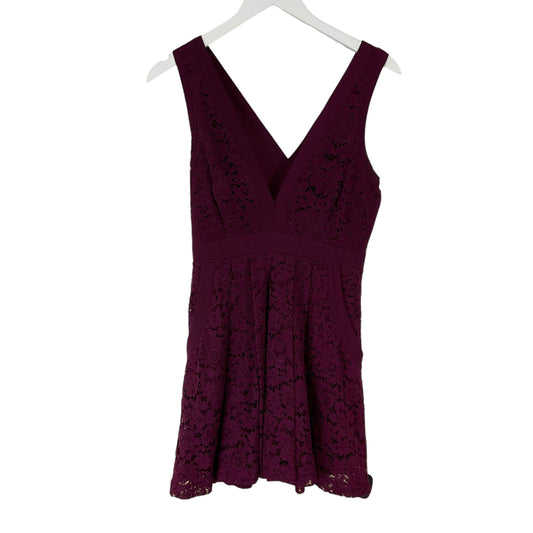 Purple Dress Casual Short Free People, Size S