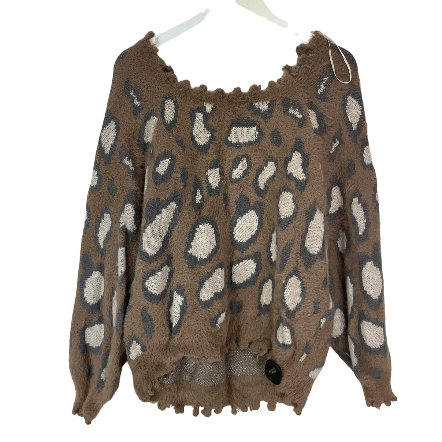 Animal Print Sweater Umgee, Size L