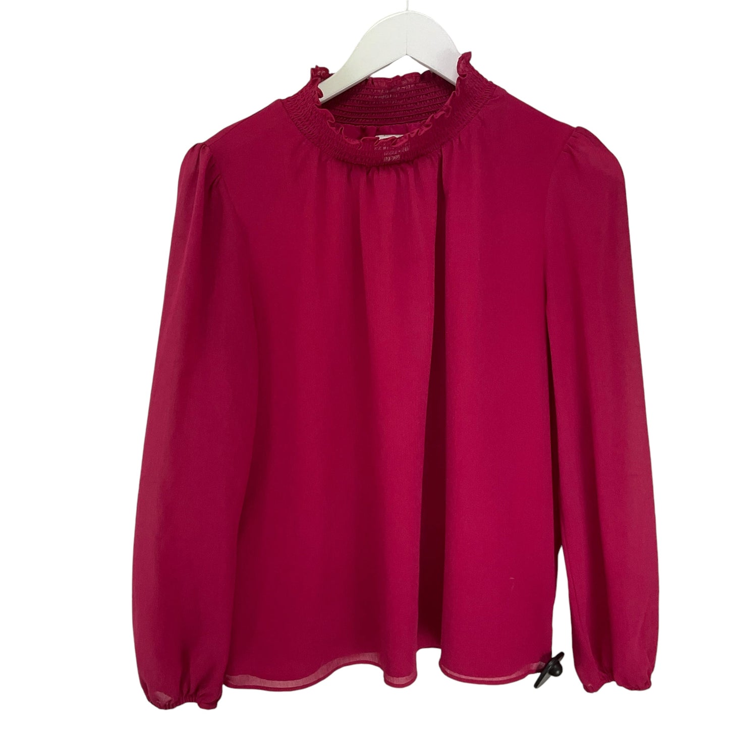 Top Long Sleeve By J. Crew In Pink, Size: S