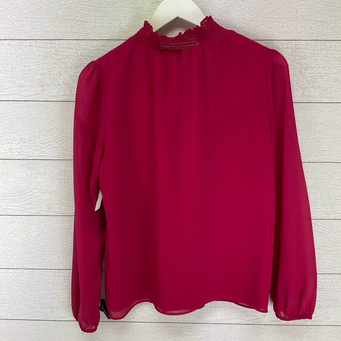 Top Long Sleeve By J. Crew In Pink, Size: S