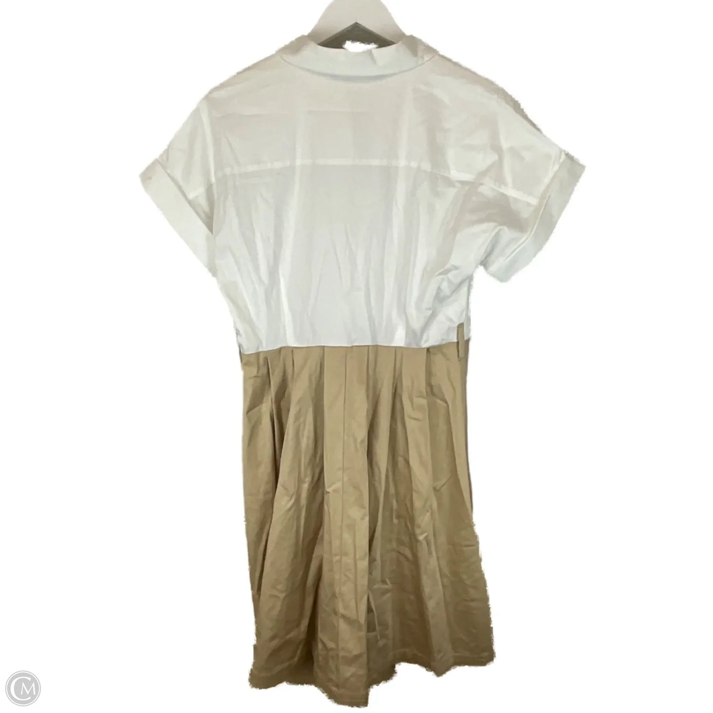 Dress Designer By Karl Lagerfeld In White, Size: 8