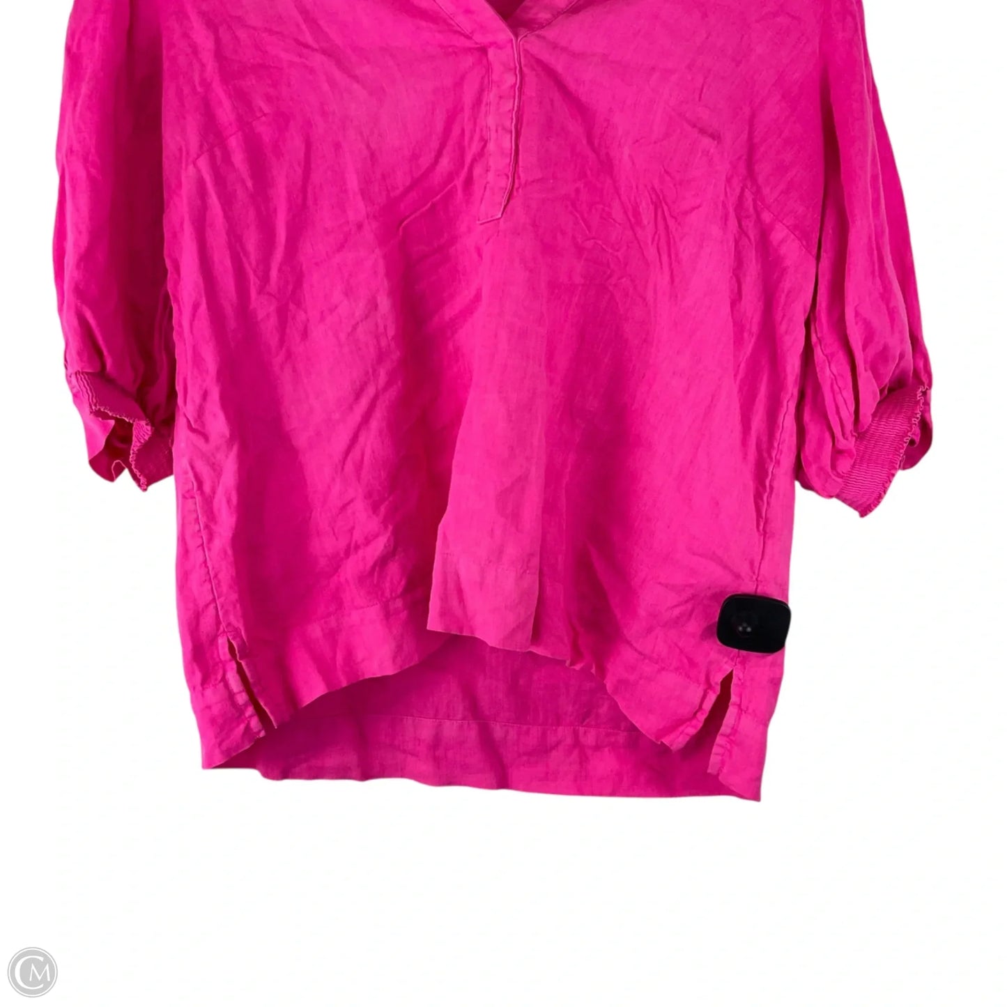 Top Short Sleeve Designer By Lilly Pulitzer In Pink, Size: 10