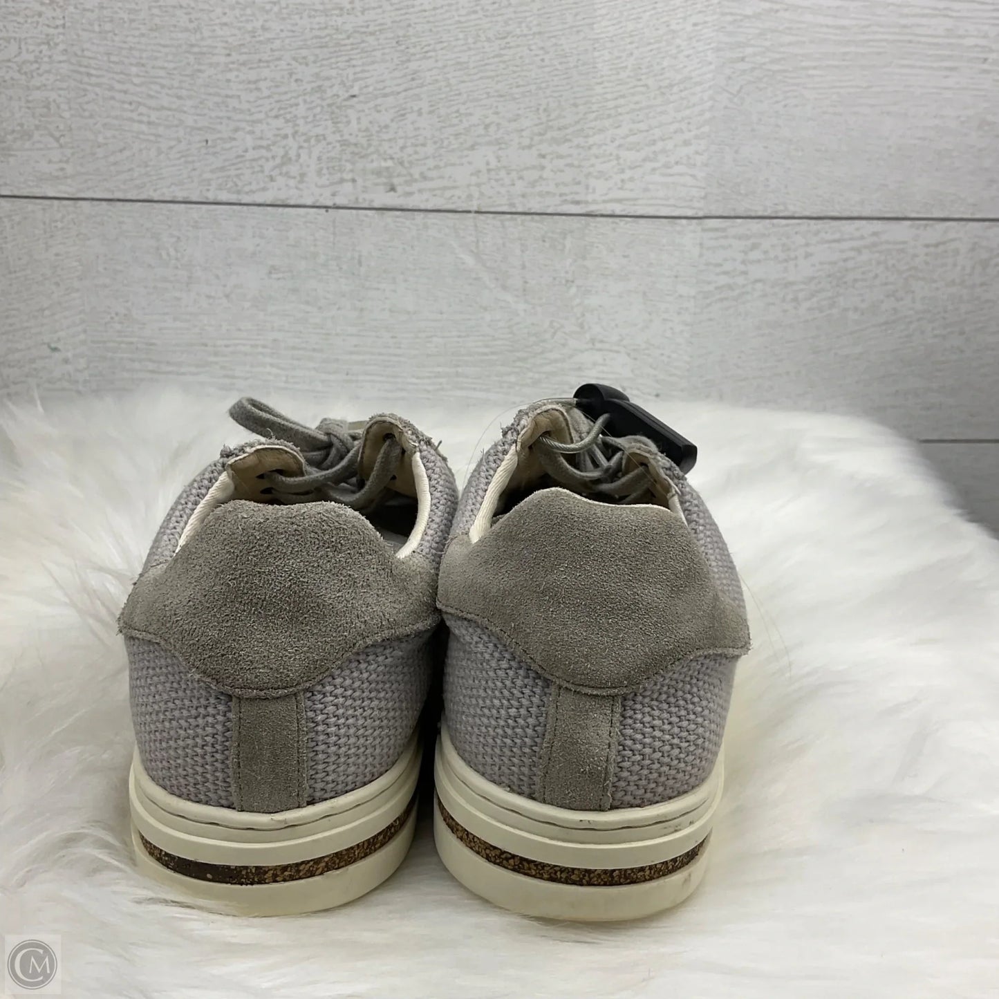 Shoes Sneakers By Birkenstock In Grey, Size: 7