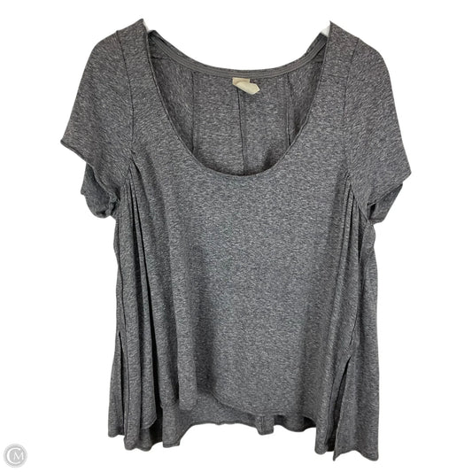 Top Short Sleeve Basic By We The Free In Grey, Size: L