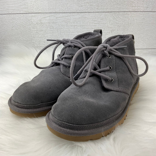 Boots Designer By Ugg In Grey, Size: 9