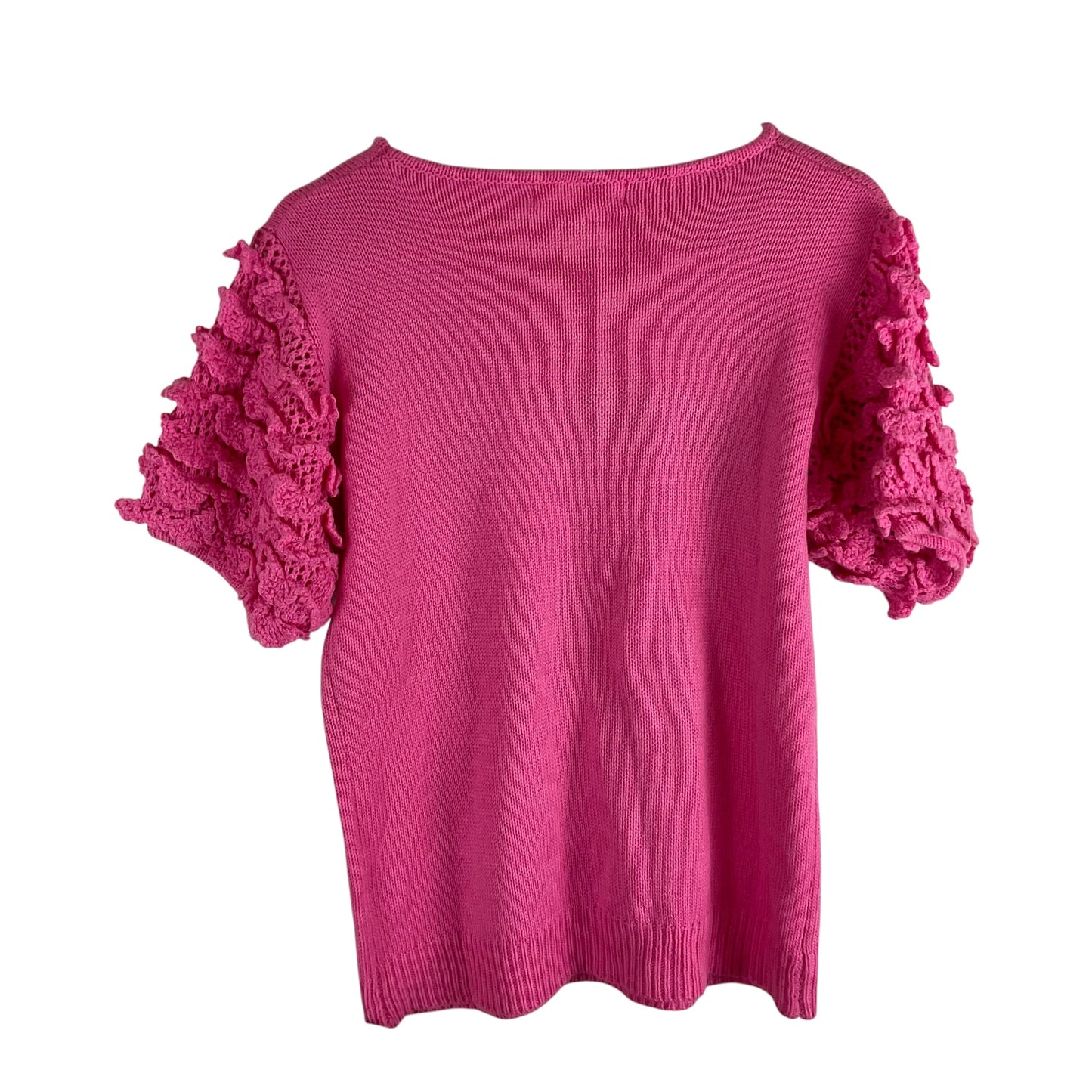 Top Short Sleeve Basic By Clothes Mentor In Pink, Size: M