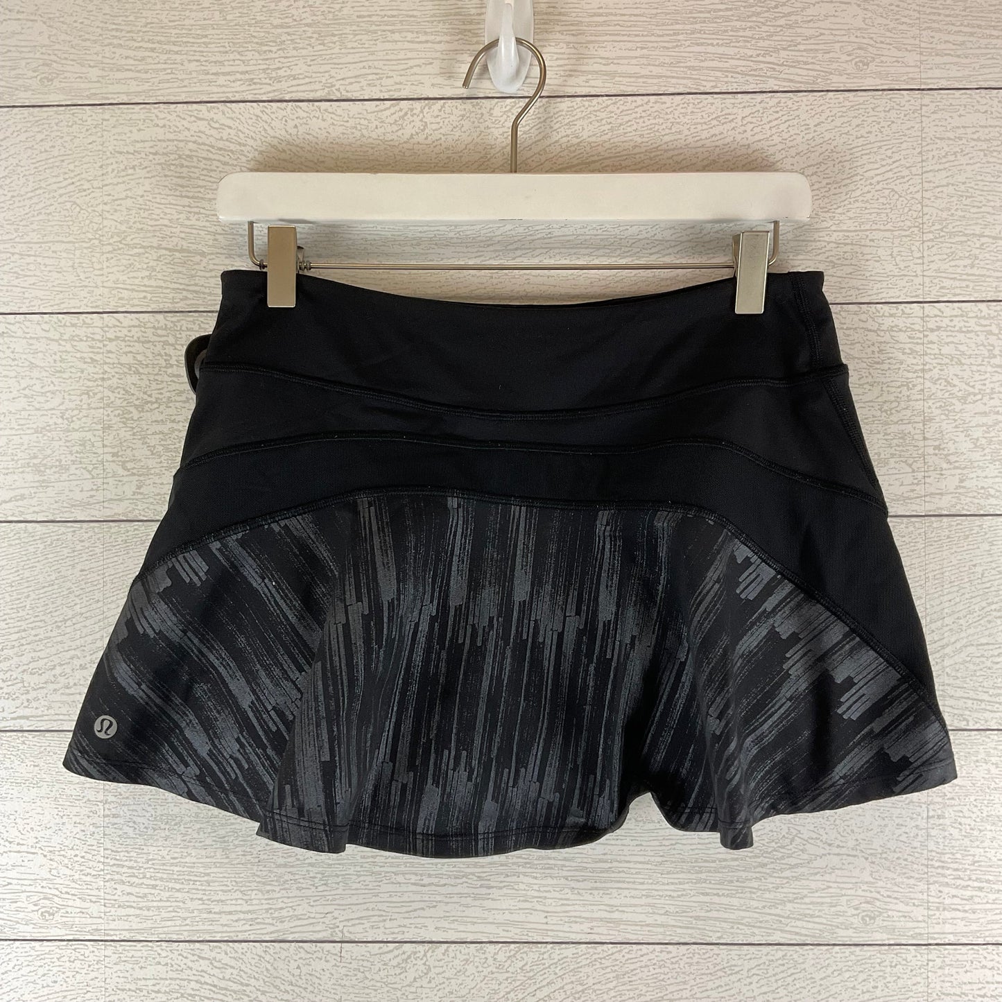 Athletic Skort By Lululemon In Black, Size: 6