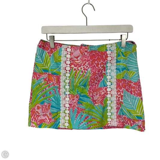 Skort Designer By Lilly Pulitzer In Multi-colored, Size: 4