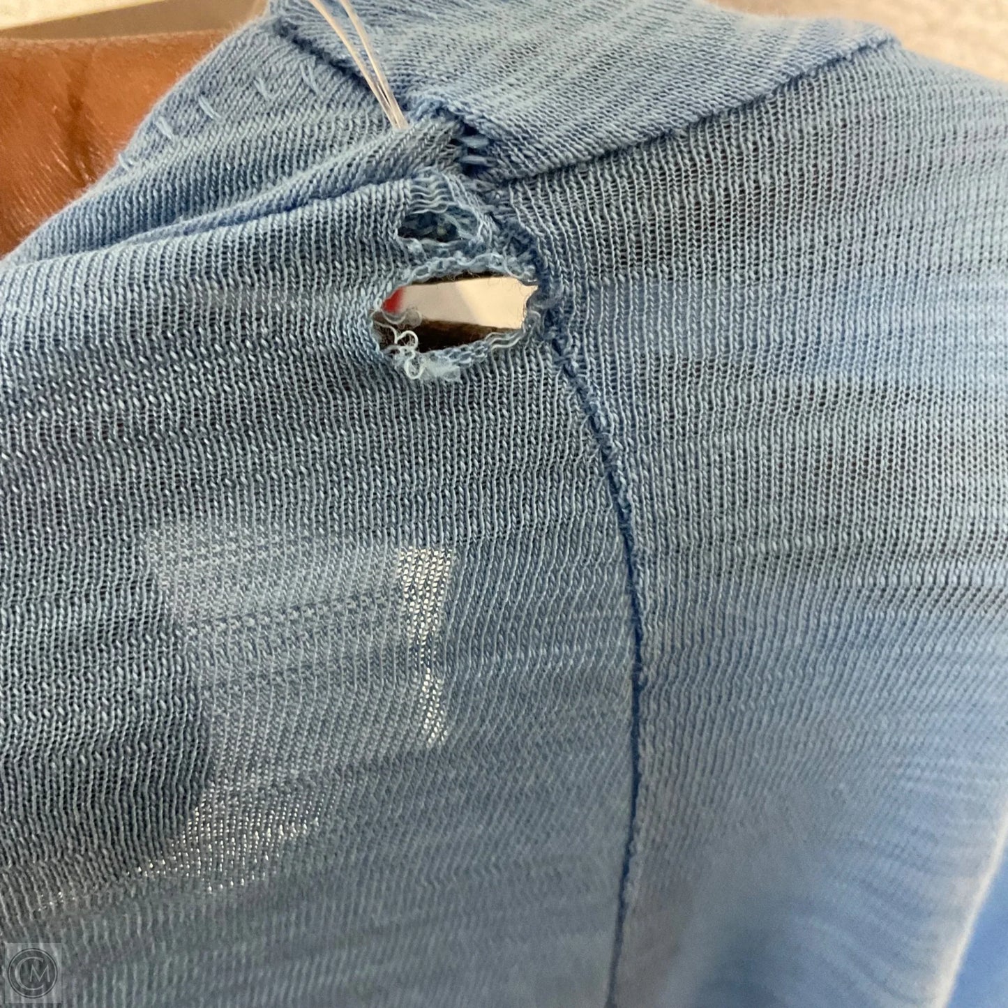 Top Short Sleeve Designer By Lilly Pulitzer In Blue, Size: Xxs