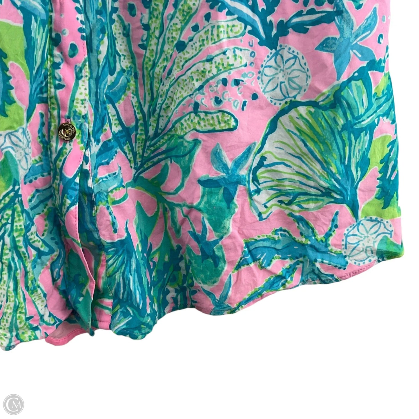 Top Long Sleeve Designer By Lilly Pulitzer In Pink, Size: Xxs