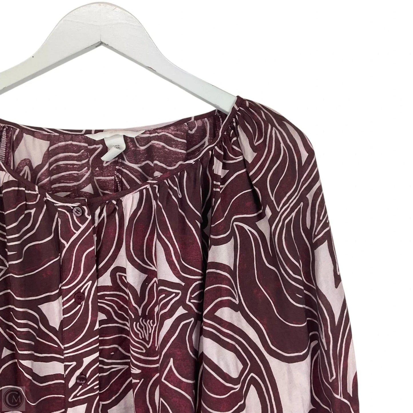 Dress Casual Short By H&m In Red & White, Size: Xl