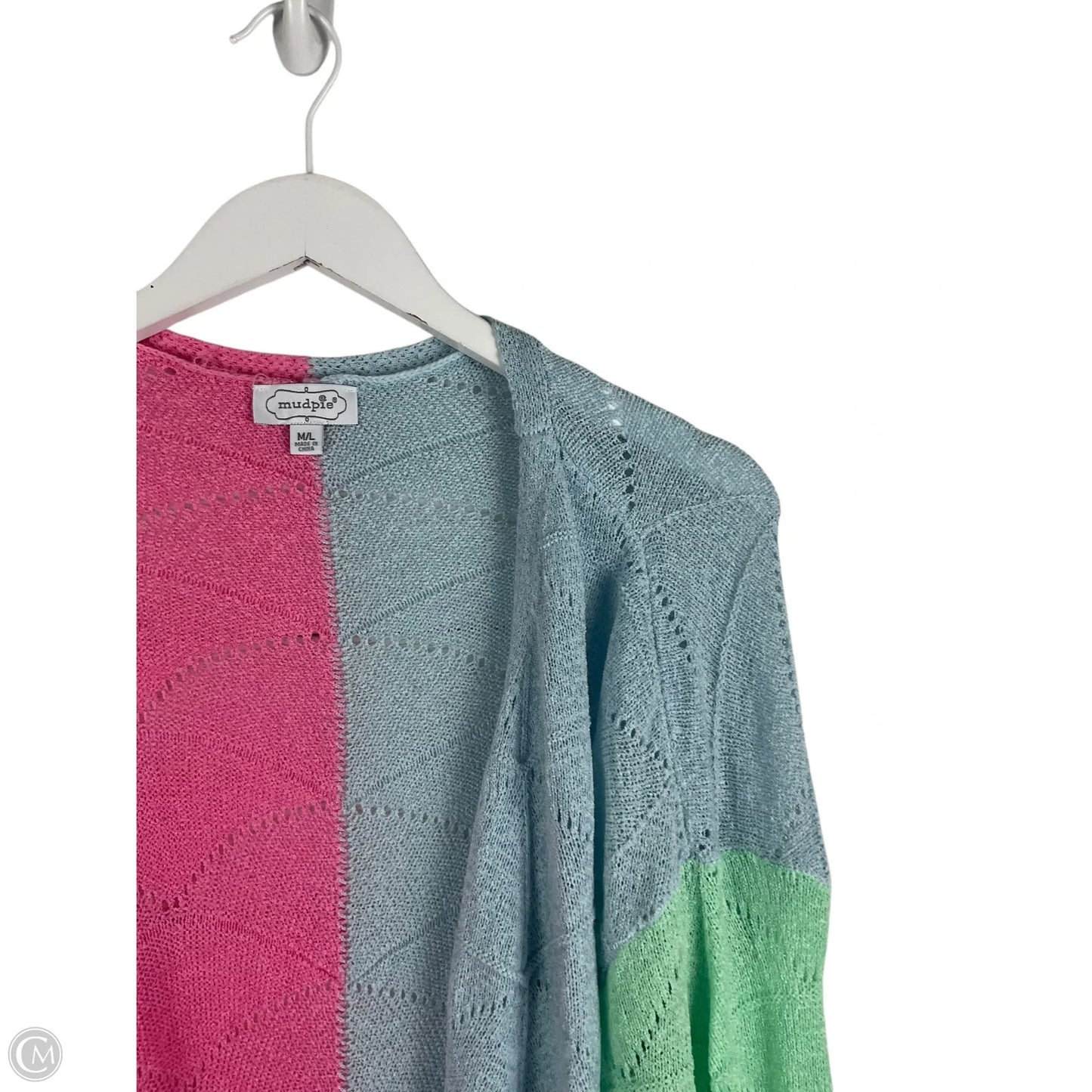 Cardigan By Mudpie In Multi-colored, Size: M