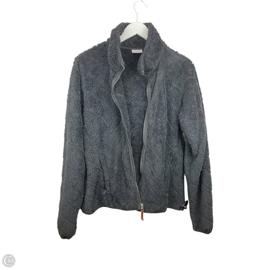 Jacket Faux Fur & Sherpa By Columbia In Grey, Size: L