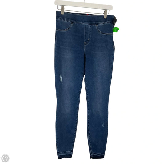 Jeans Jeggings By Spanx In Blue Denim, Size: M
