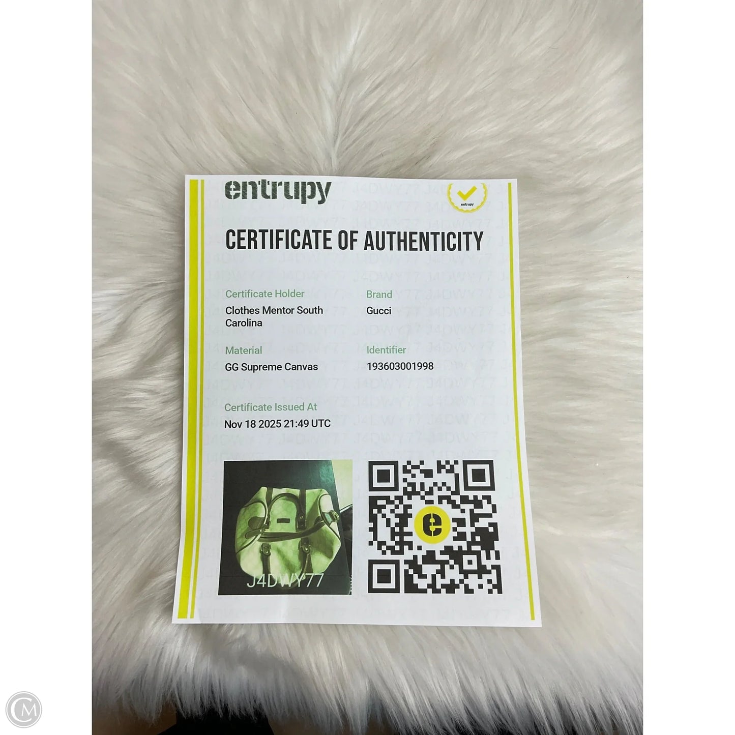 Handbag Luxury Designer By Gucci, Size: Large