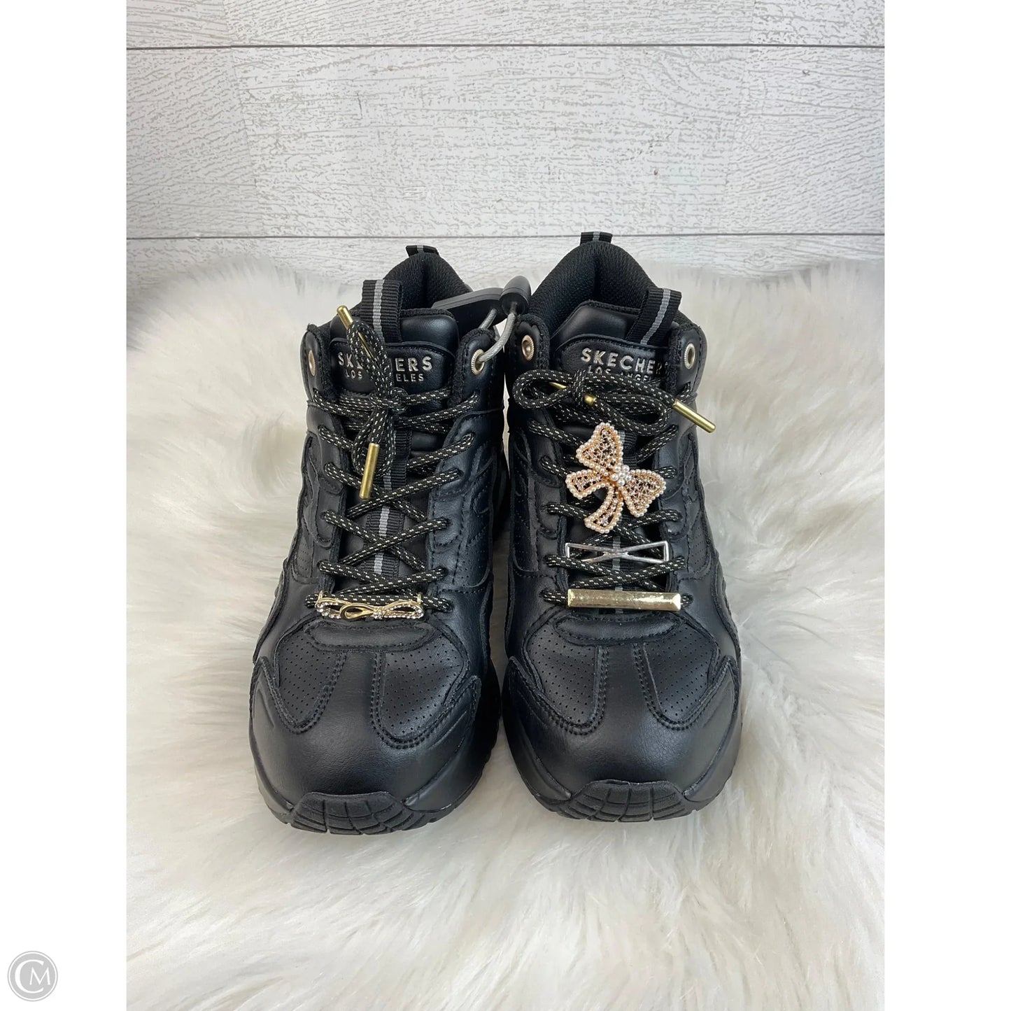 Shoes Sneakers Platform By Skechers In Black, Size: 6.5